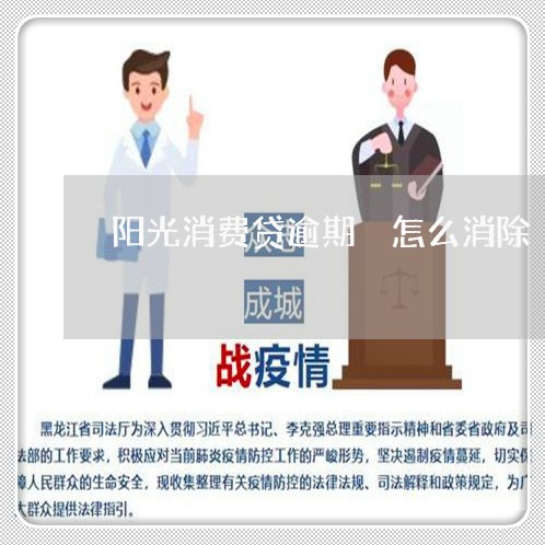 阳光消费贷逾期 怎么消除